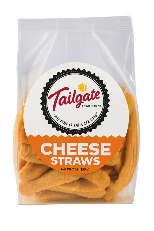 7oz Spicy Bourbon Black Pepper Tailgate Cheese Straws